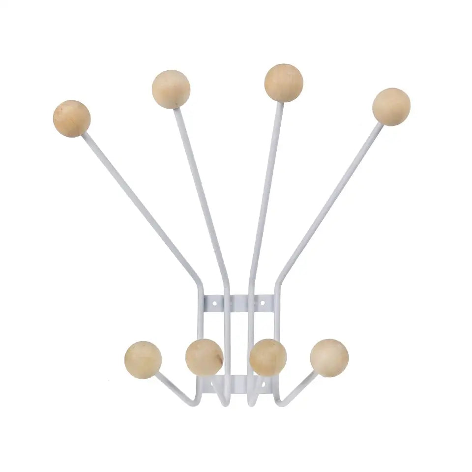 Ball 8 Hook Rack - PABOOM