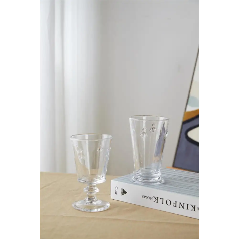 Bee Embossed Short Glass - PABOOM