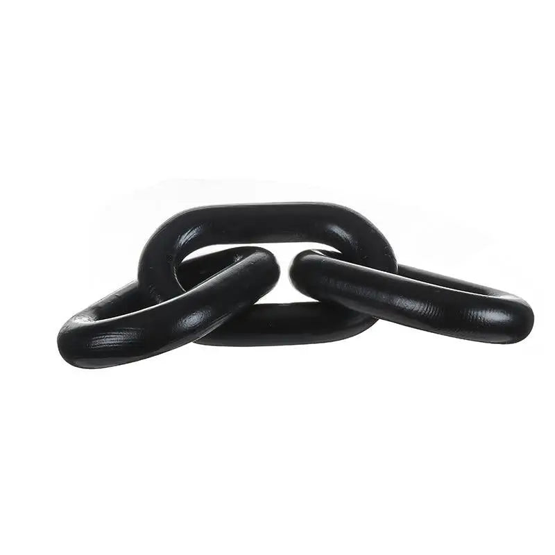 Black Wooden Chain Link - PABOOM