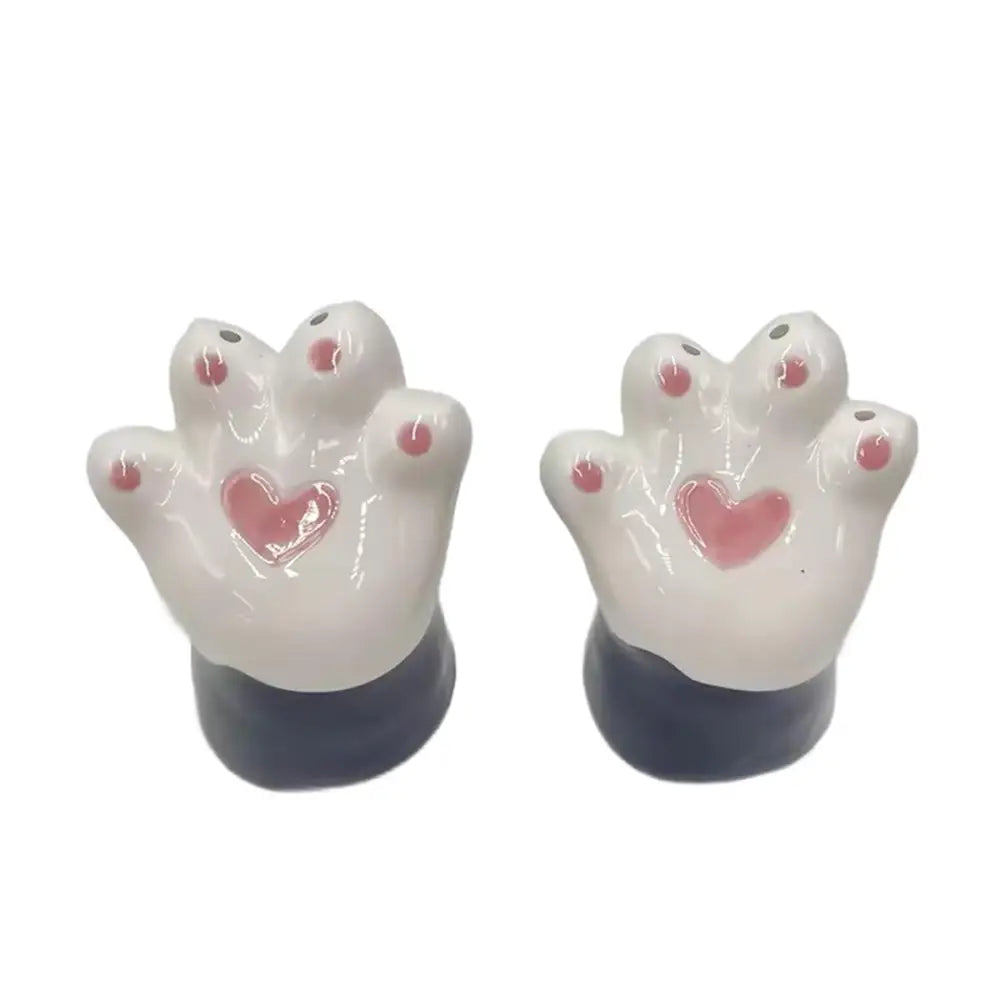 TRUU DESIGN - Cat Paw Salt + Pepper Shakers
