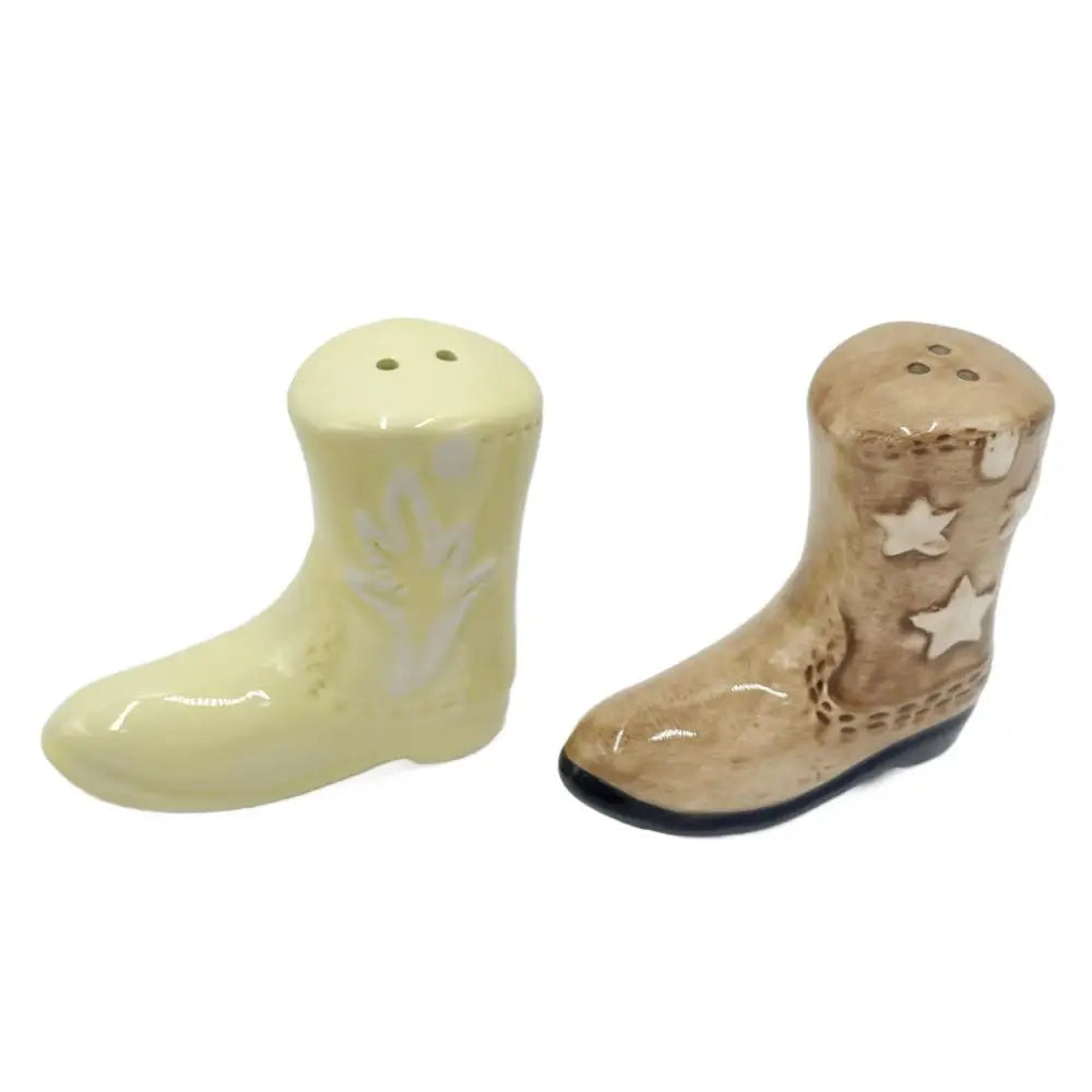 TRUU DESIGN - Cowboy Boot Salt + Pepper Shakers