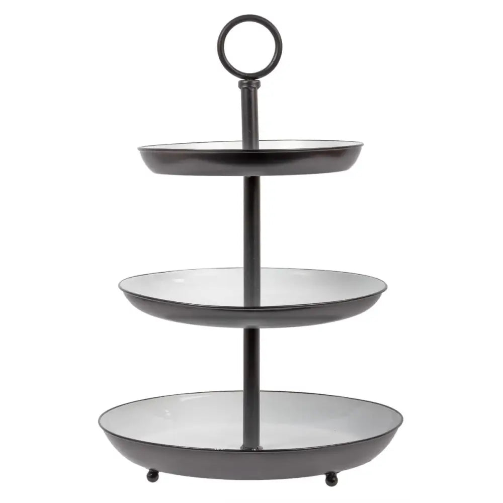 Enamelled 3-Tier Stand - PABOOM