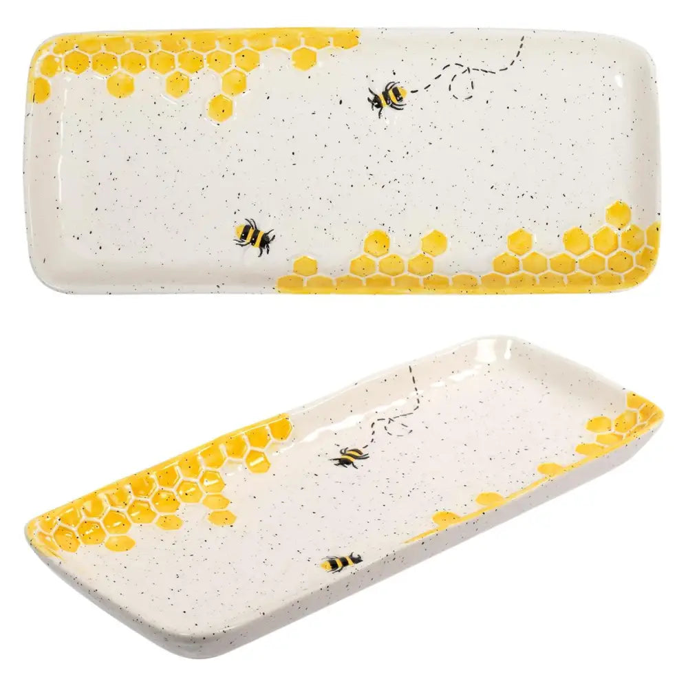 Floral Bee Platter - PABOOM