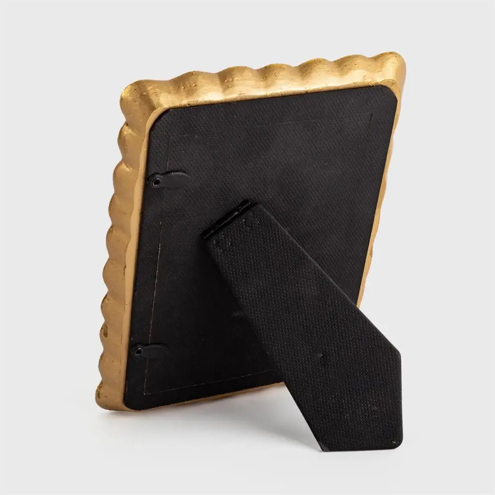 Gold 3D Wavy Photo Frame - PABOOM
