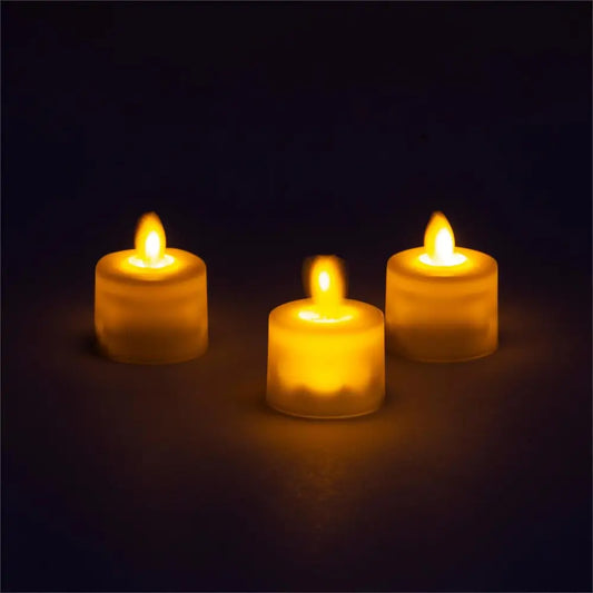 LED Votive Candle with Flickering Wick - PABOOM