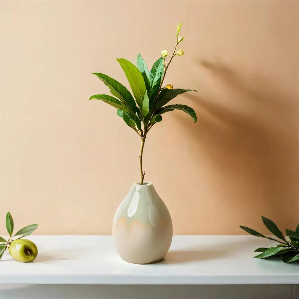 Mint Green Drip Glaze Vase - PABOOM