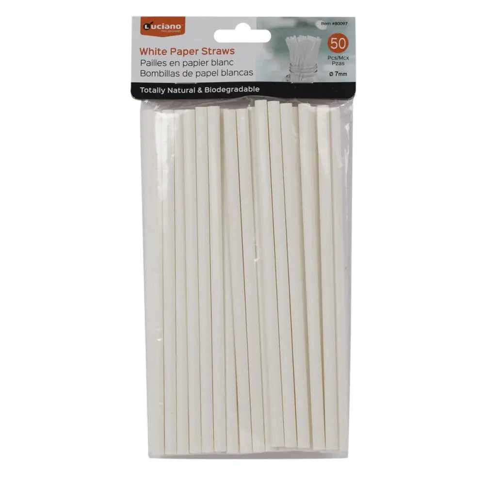 Natural Paper Straws - PABOOM
