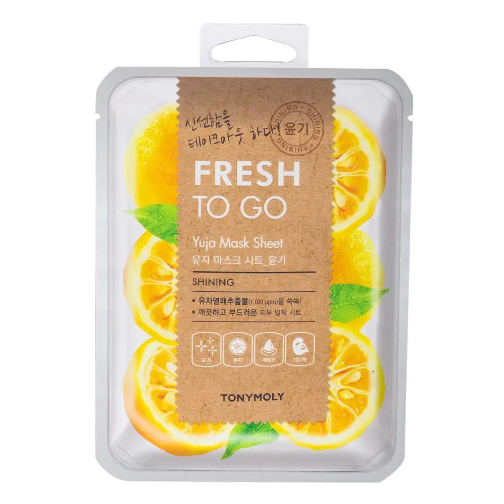 Shining Yuja Sheet Mask - PABOOM