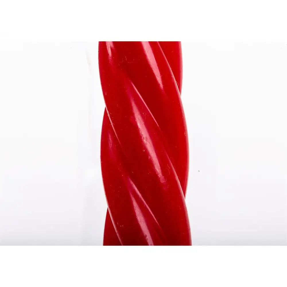 Swirled Dinner Candles Red - PABOOM