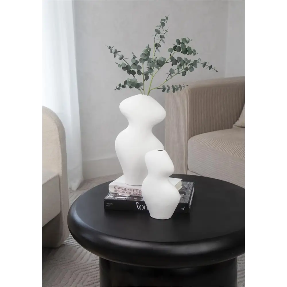 Wavy Cream Vase Small - PABOOM