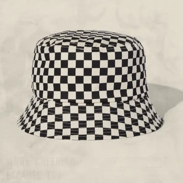 Kids Checkerboard Bucket Hat - PABOOM