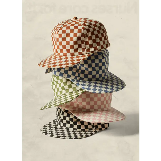 Kids Checkerboard Field Trip Hat - PABOOM