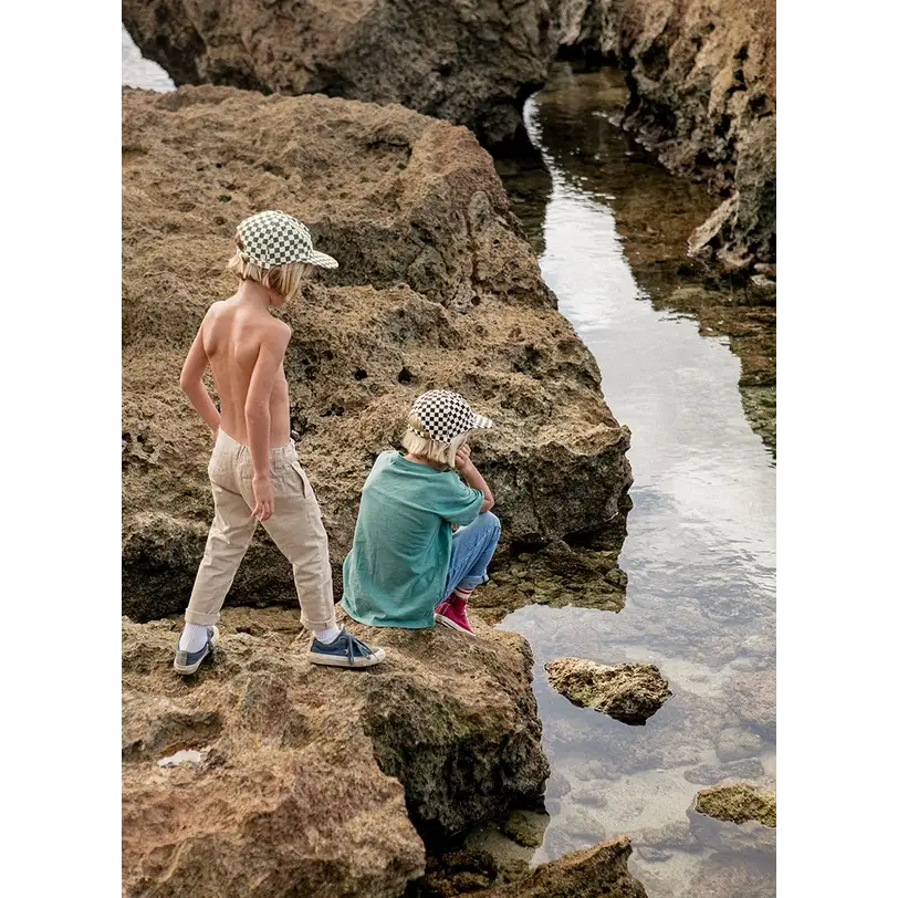 Kids Checkerboard Field Trip Hat - PABOOM