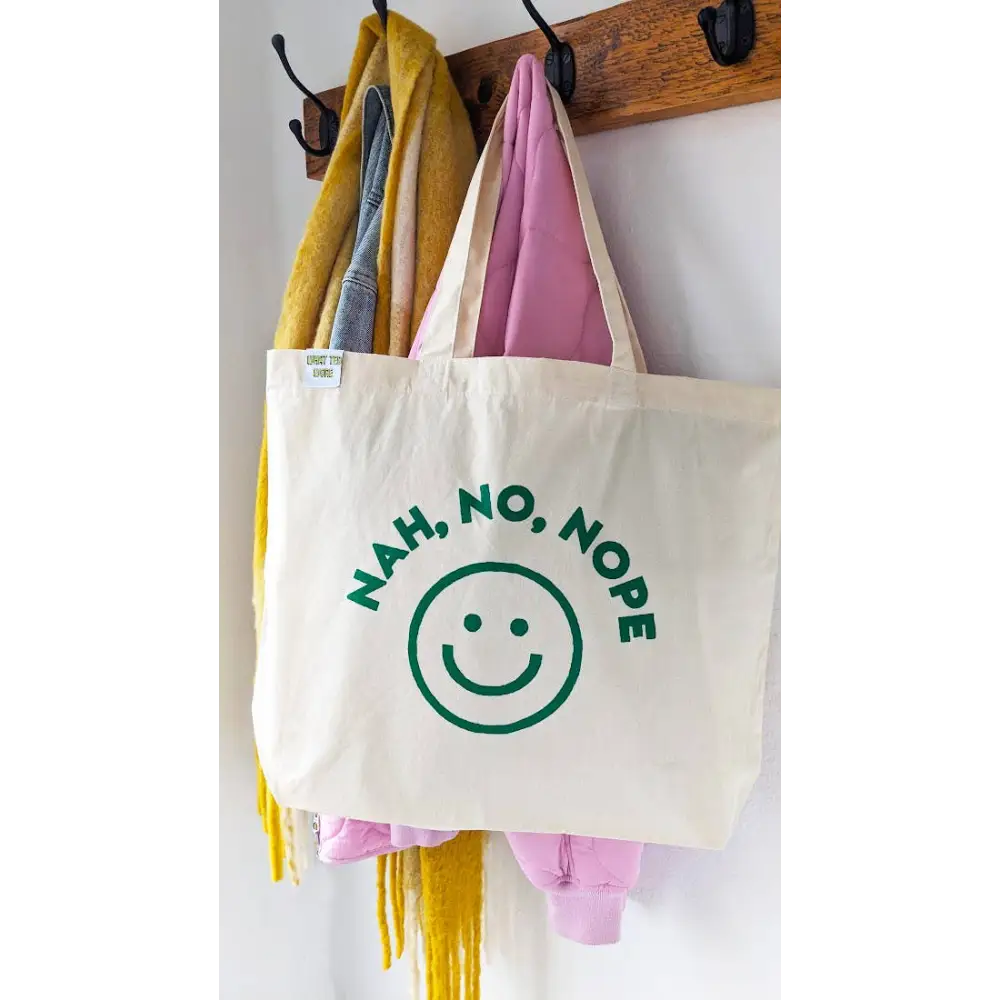 The Nah, No, Nope Tote Bag - PABOOM