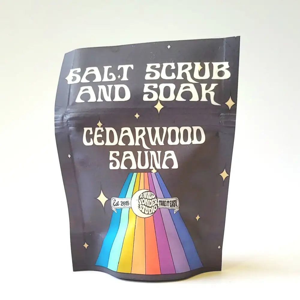Cedarwood Sauna Bath Soak/Scrub - PABOOM