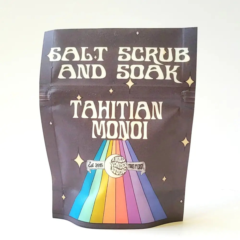 Tahitian Monoi Bath Soak/Scrub - PABOOM