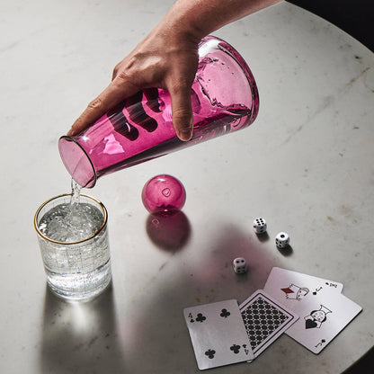 Magenta Carafe