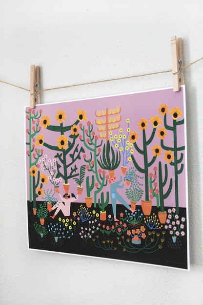 I've Got It archival print by Leah Duncan, detail view 1 — PABOOM