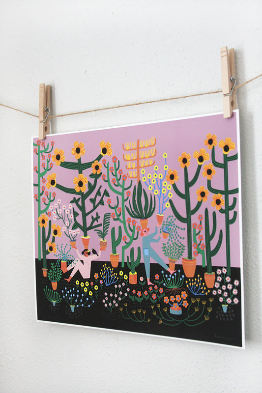 I've Got It archival print by Leah Duncan, detail view 1 — PABOOM
