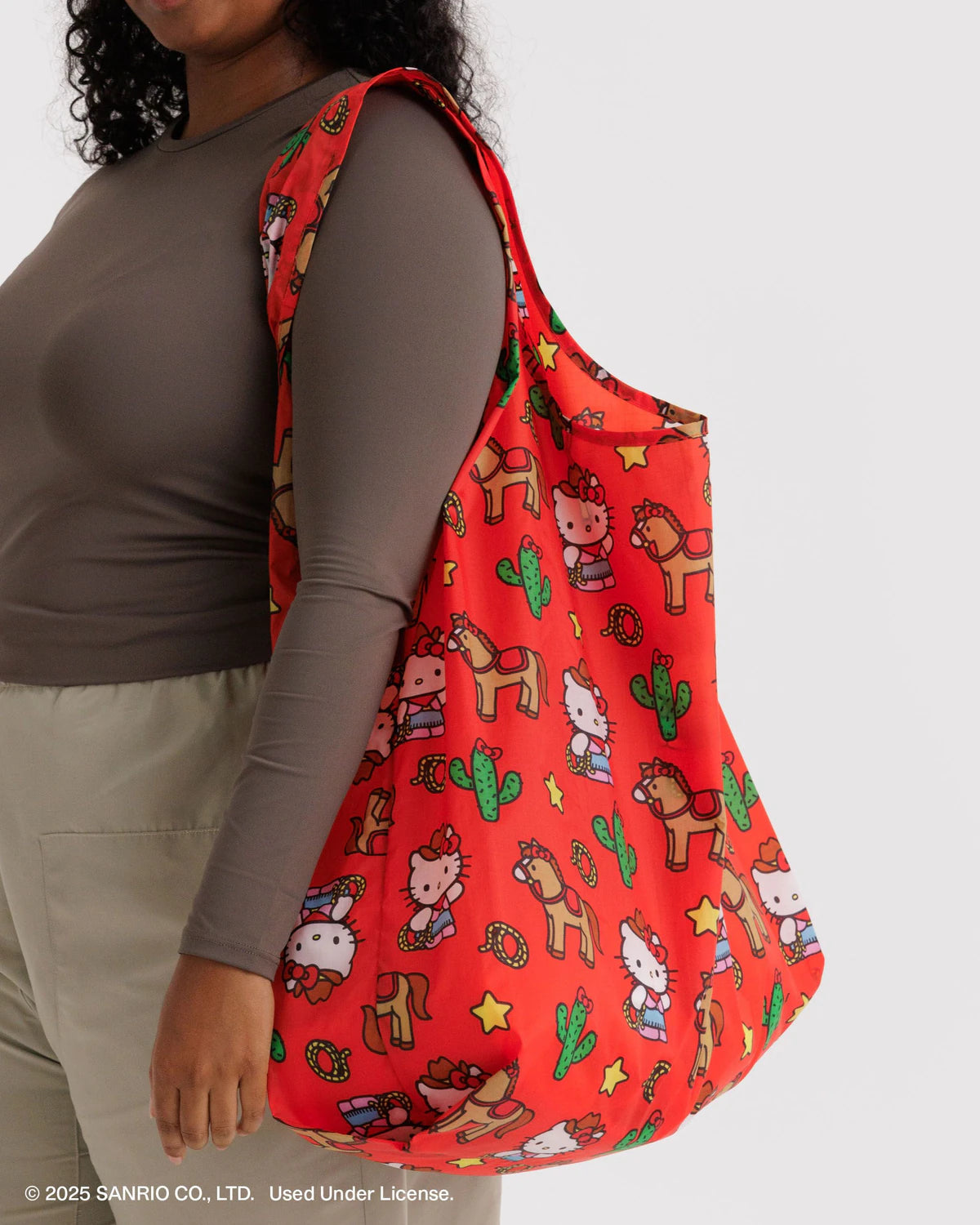 Big BAGGU Reusable Tote Bag - Hello Kitty Western
