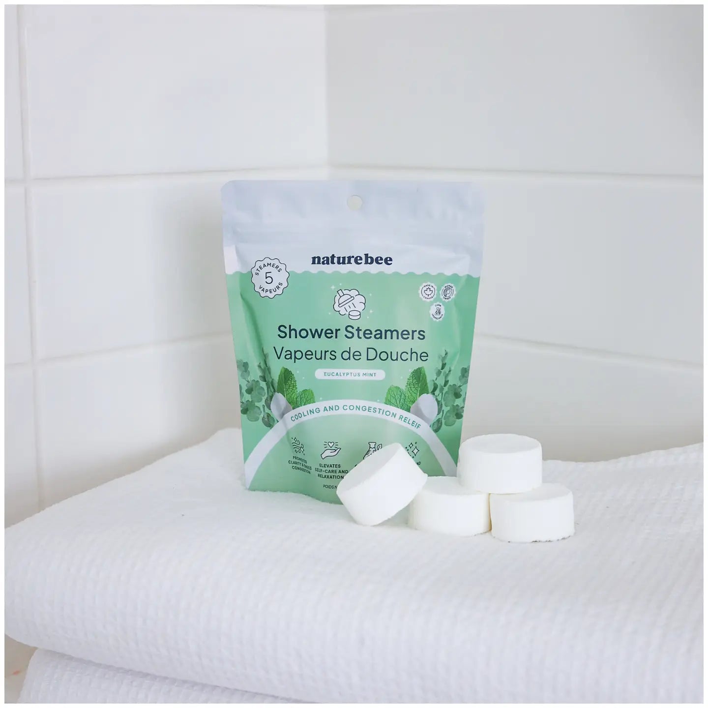 Refreshing Mint Shower Steamers