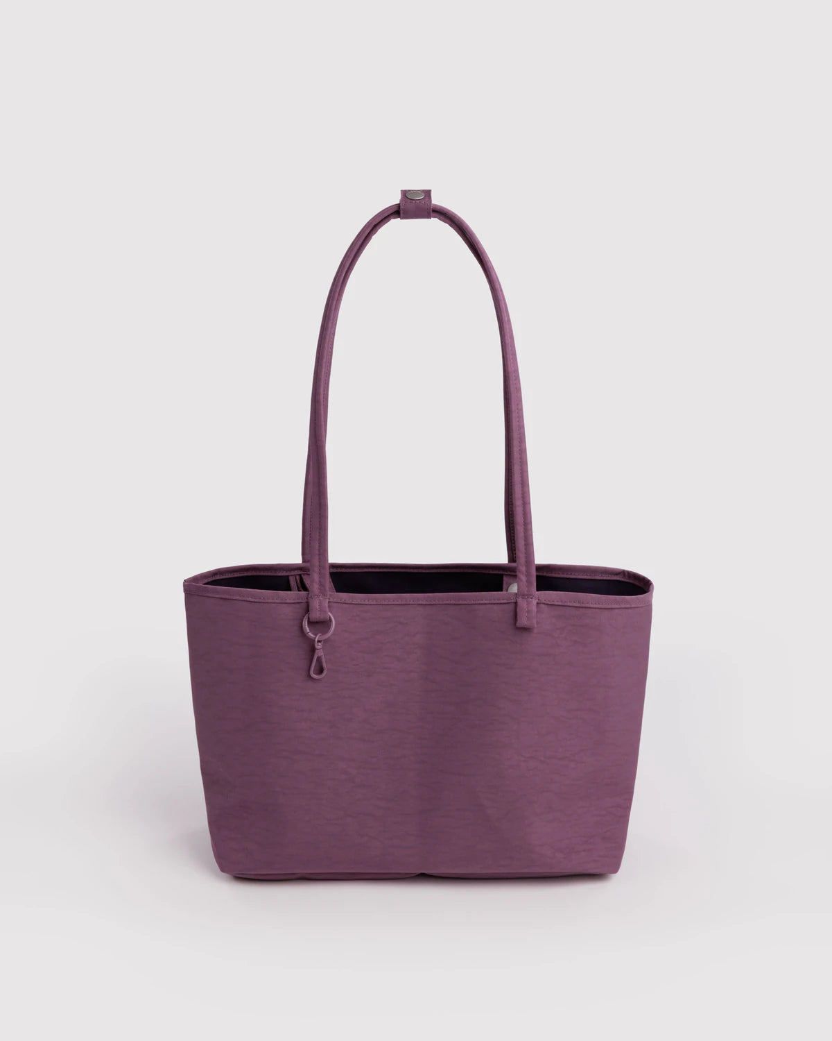 BAGGU Medium Nylon Reversible Tote - Wild Plum Mix