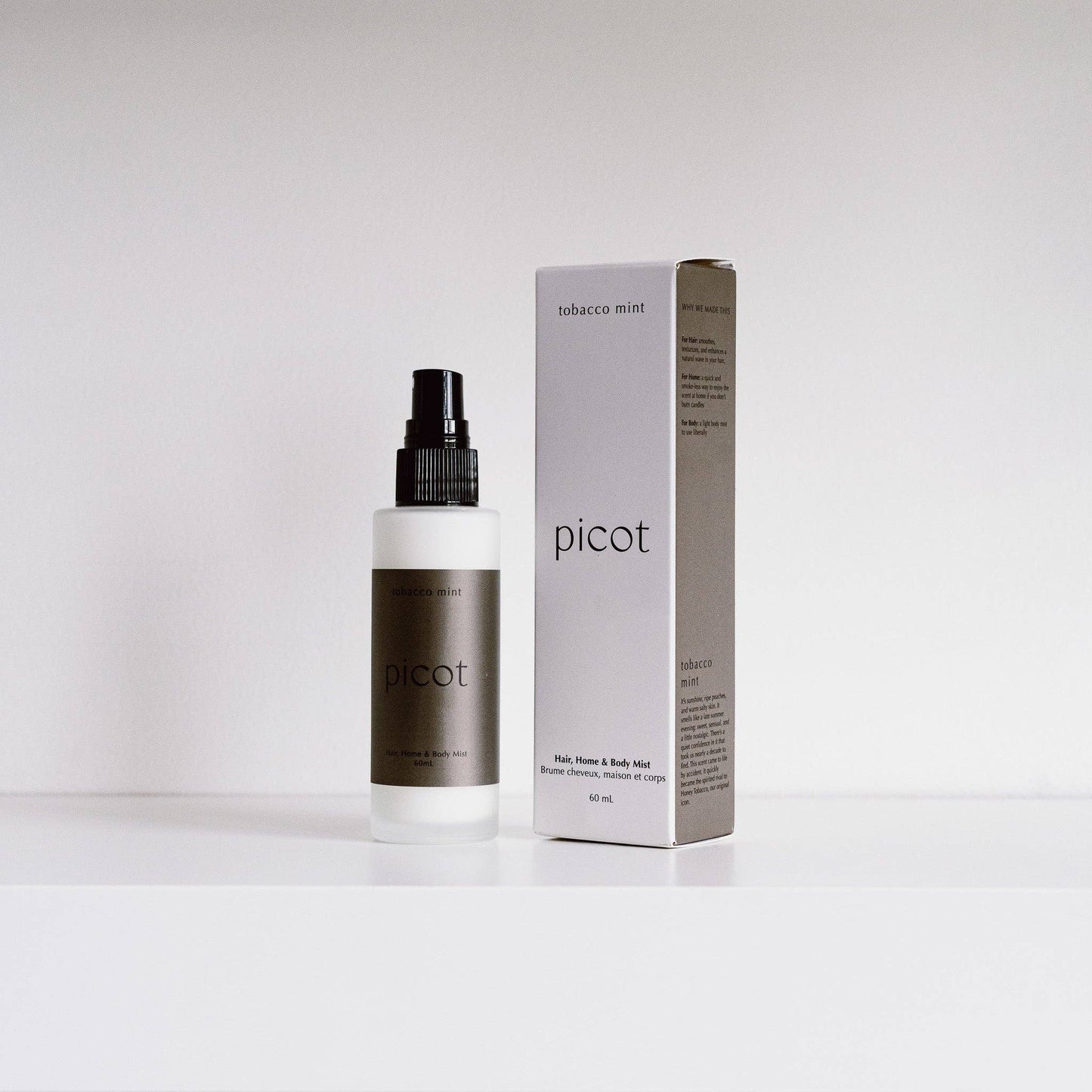 Tobacco Mint Hair, Home + Body Mist