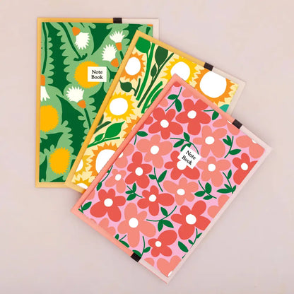 Studio Wald - UK Made - Notebook + Folder (A5) - Dandelion