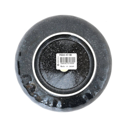 Black porcelain salad plate made in Japan - PABOOM