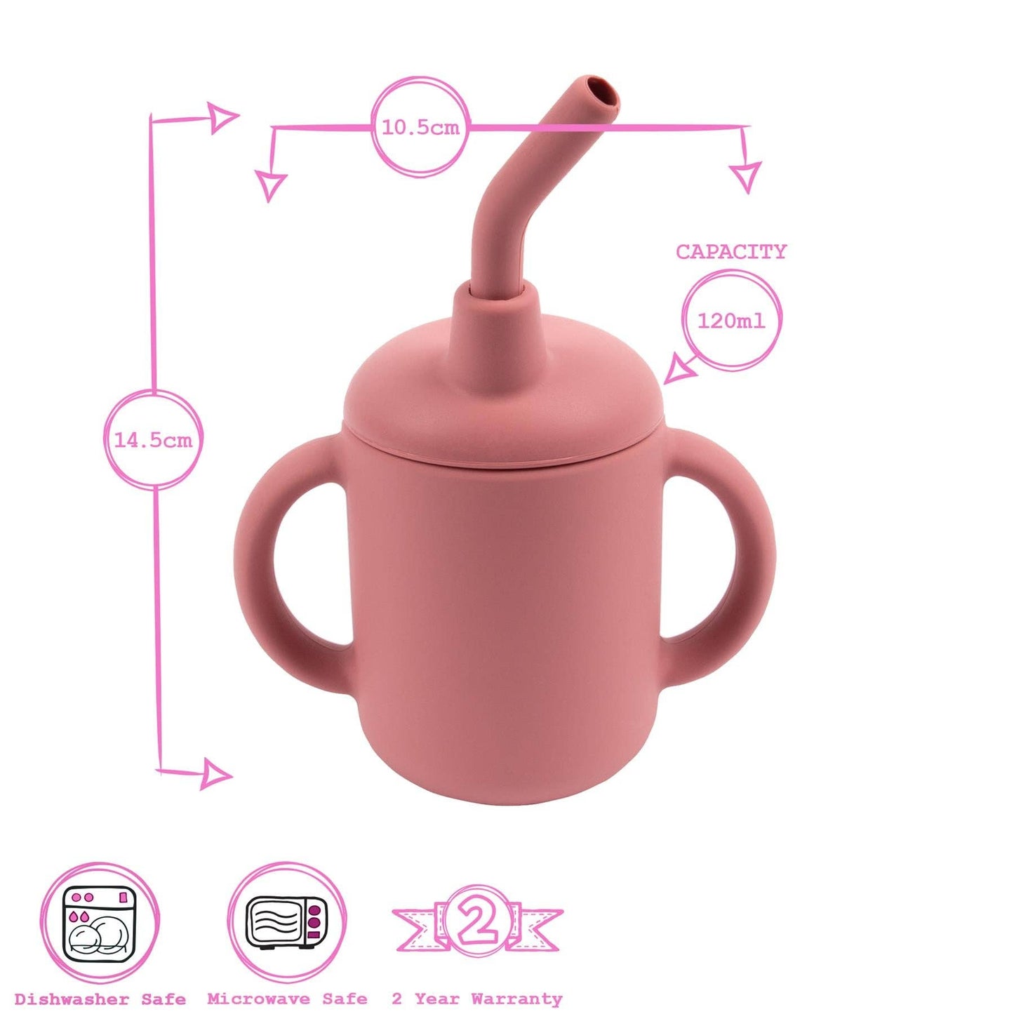 Baby Silicone Sippy Cup