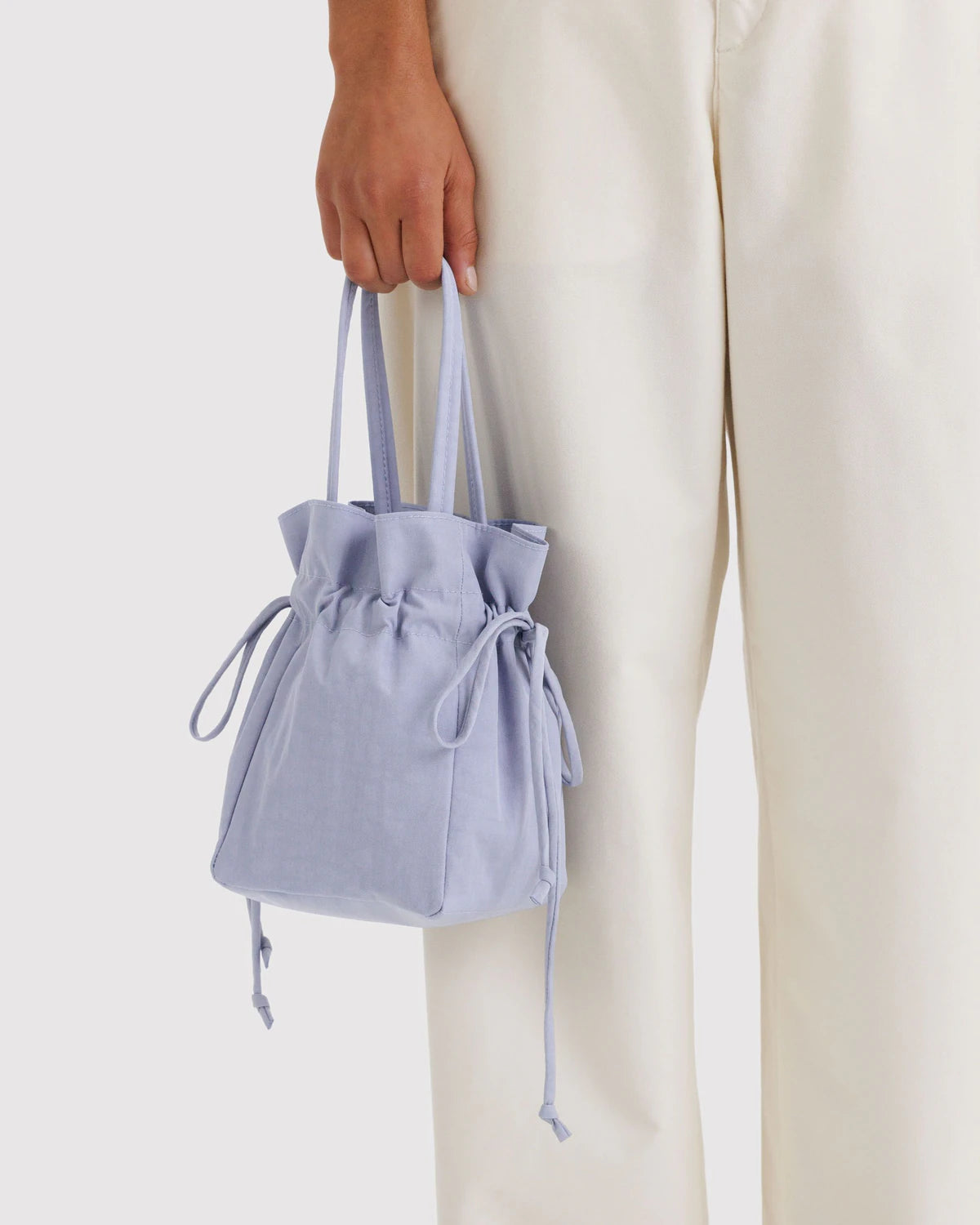 BAGGU Nylon Drawstring Bag - Mist