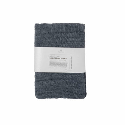 Waste Cotton Cushion Cover - Dark Grey
