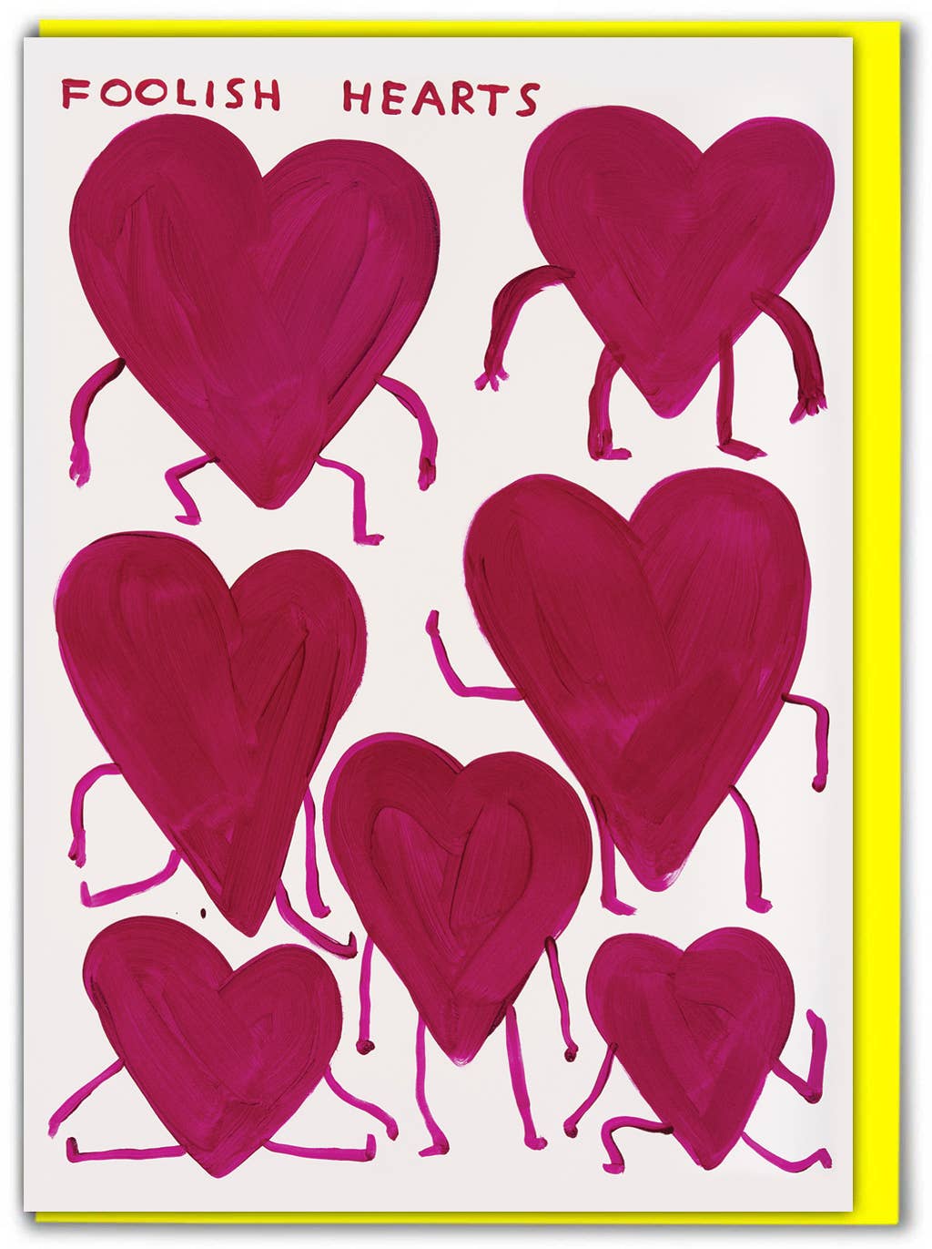 Foolish Hearts Card