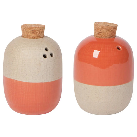 Solar Clay Salt + Pepper Shakers