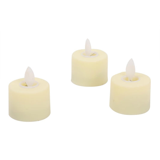 LED Votive Candle with Flickering Wick