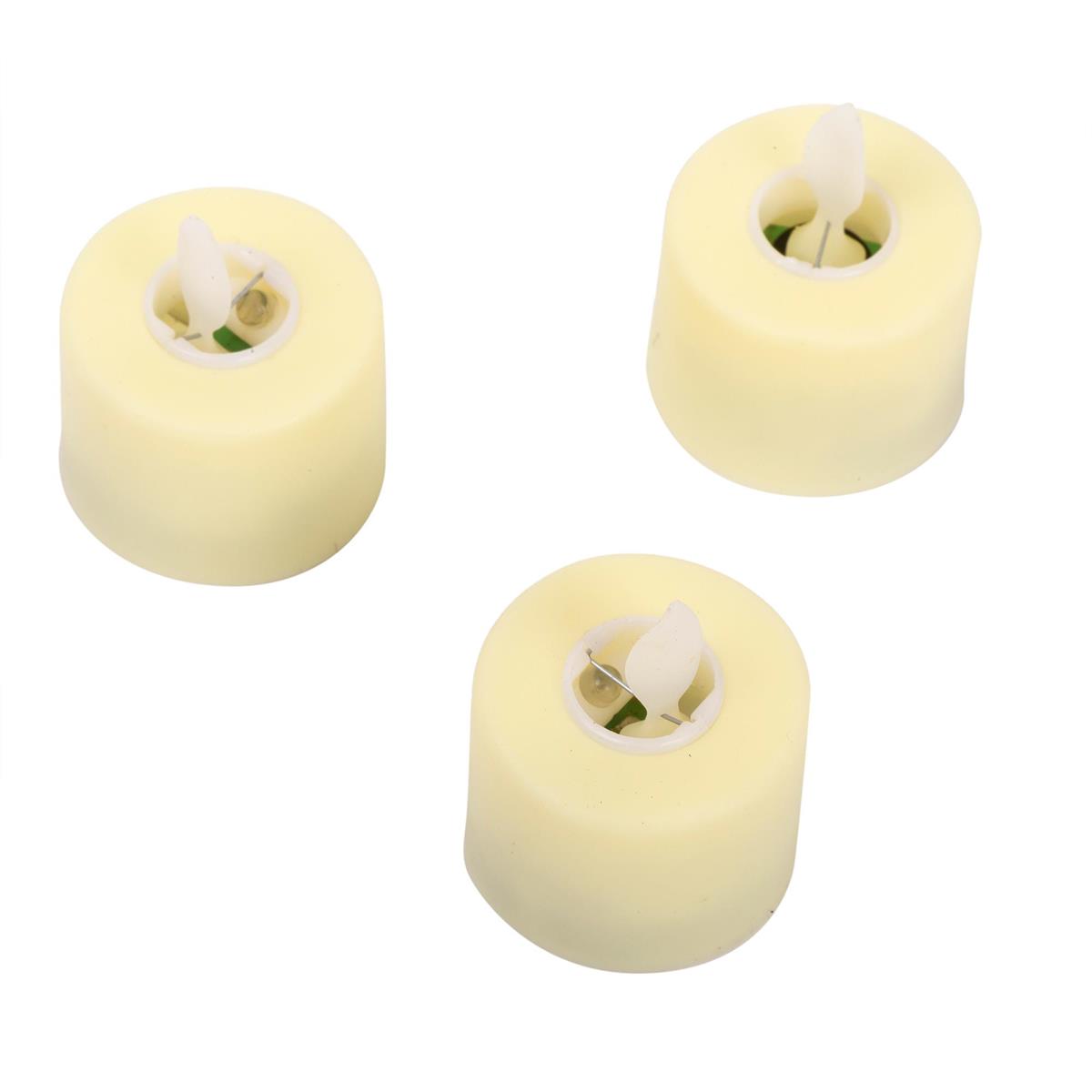 LED Votive Candle with Flickering Wick