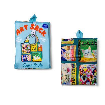 Useless Books Art Sack® by Anna Hoyle Reusable Tote
