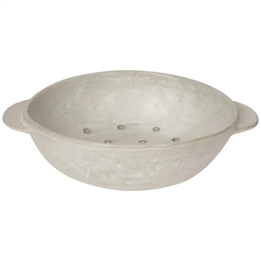 Danica - Ivory Stoneware Fruit Bowl 9 inch