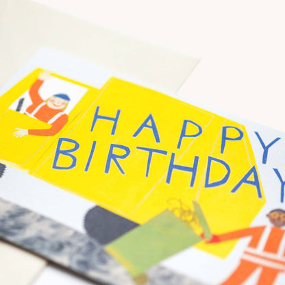 Bin Lorry Card with envelope
