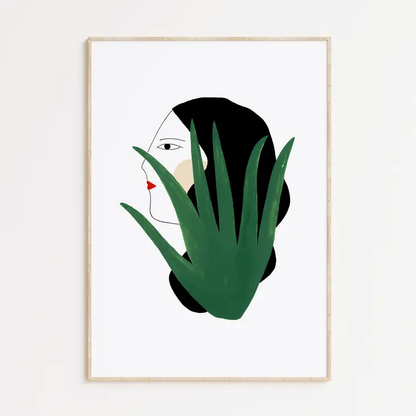 Cactus Woman A3 Print