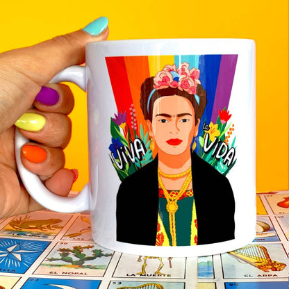 Frida Kahlo Viva La Vida Mug