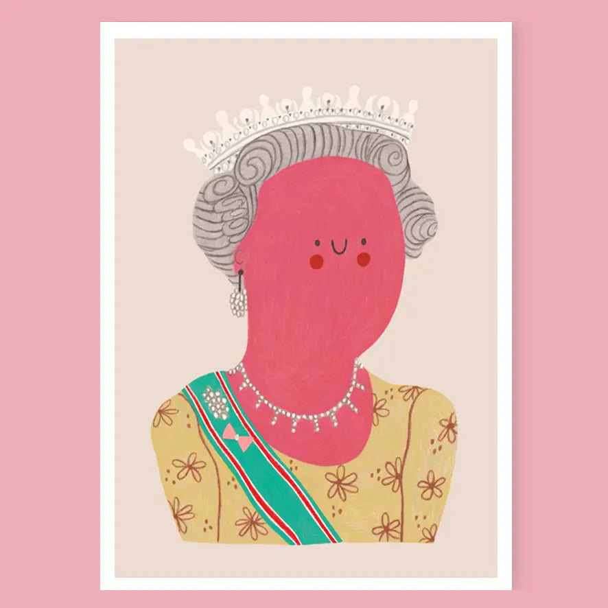 Queen Elisabeth II Print