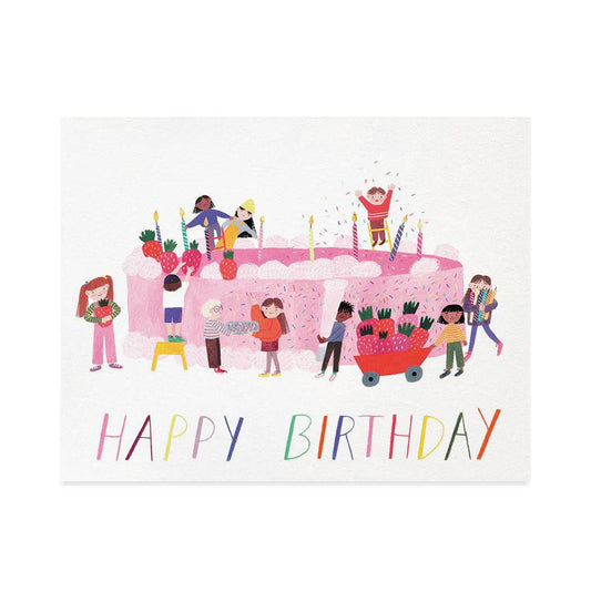 Party Cake - Birthday Card