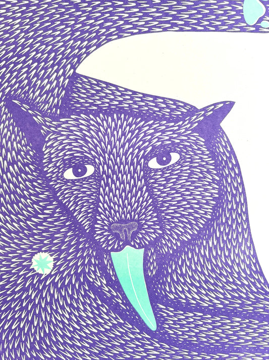 Cat Riso Print