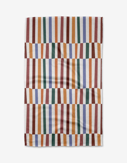 Wonky Stripes Tea Towel