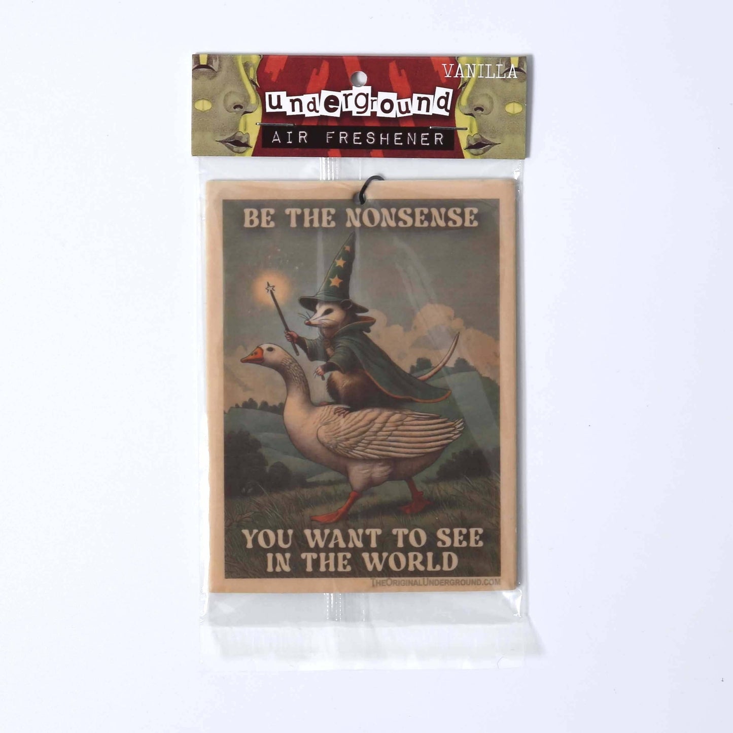 Be the Nonsense You Want to See In the World Air Freshener