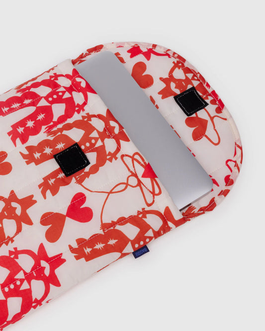BAGGU Puffy Laptop Sleeve 16" - Cowgirl