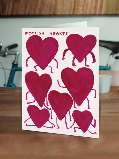 Foolish Hearts Card