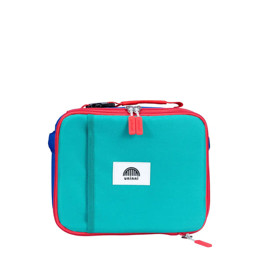 Ellis Lunch Bag Blue Color Block