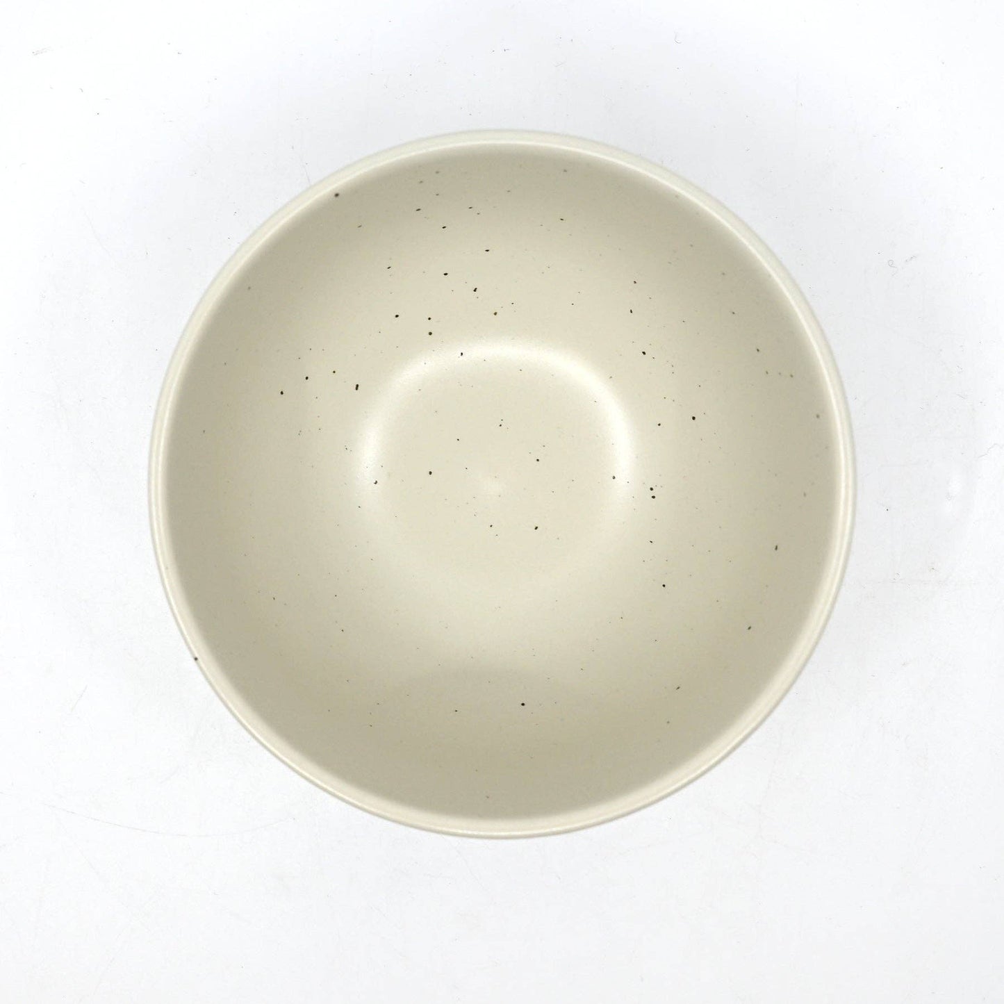 Cat Design Porcelain Rice Bowl White